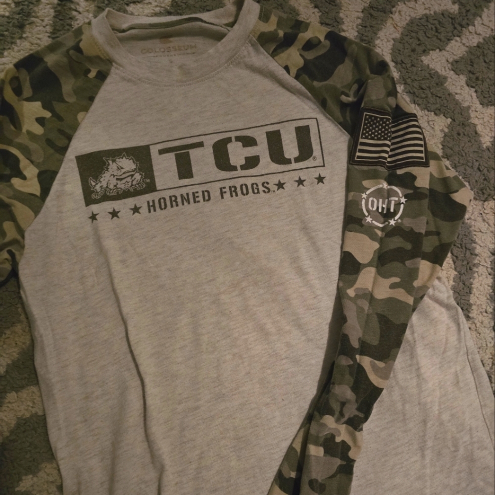 TCU long sleeve Camo